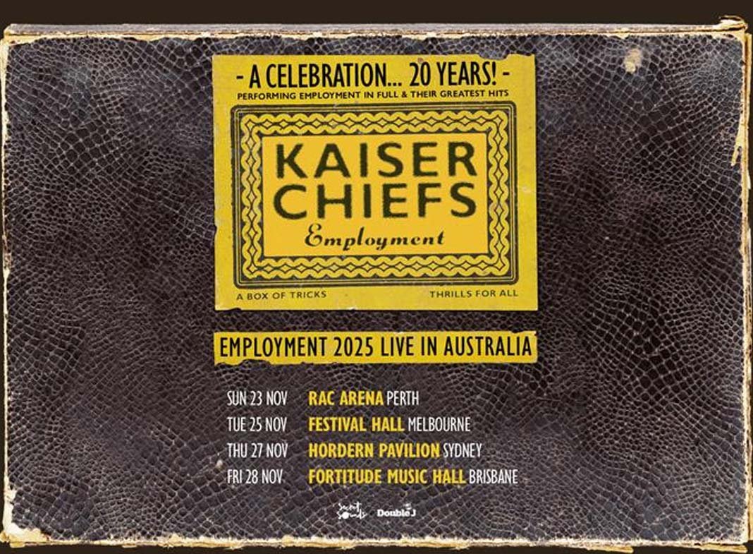 Kaiser Cheifs Announce 2025 tour tour